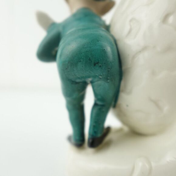 Lipper Mann L&M Elf with Lute Ceramic Figurine Japan 1956 Vintage - Picture 14 of 16